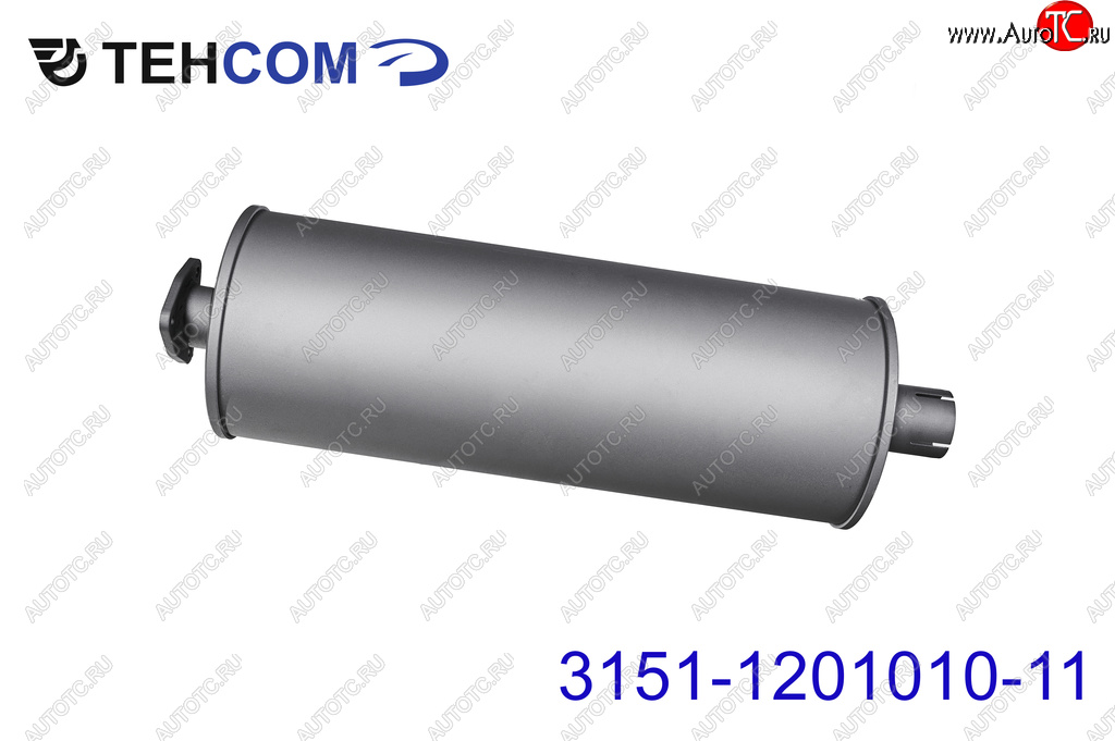 2 299 р. Глушитель УАЗ-3151,3741 НО ТЕХКОМ ТЕХКОМ 3151-1201010-11  с доставкой в г. Пермь