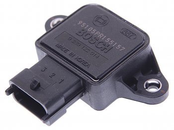 3 899 р. Датчик положения заслонки дроссельной OPEL Astra,Corsa (1.22.02.53.0) (00-) BOSCH BOSCH 0280122014  с доставкой в г. Пермь. Увеличить фотографию 1