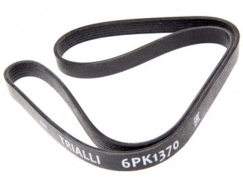 959 р. Ремень ГАЗ-3110,3302 генератора ЗМЗ-406 с ГУР TRIALLI TRIALLI 6pk1370  с доставкой в г. Пермь. Увеличить фотографию 2