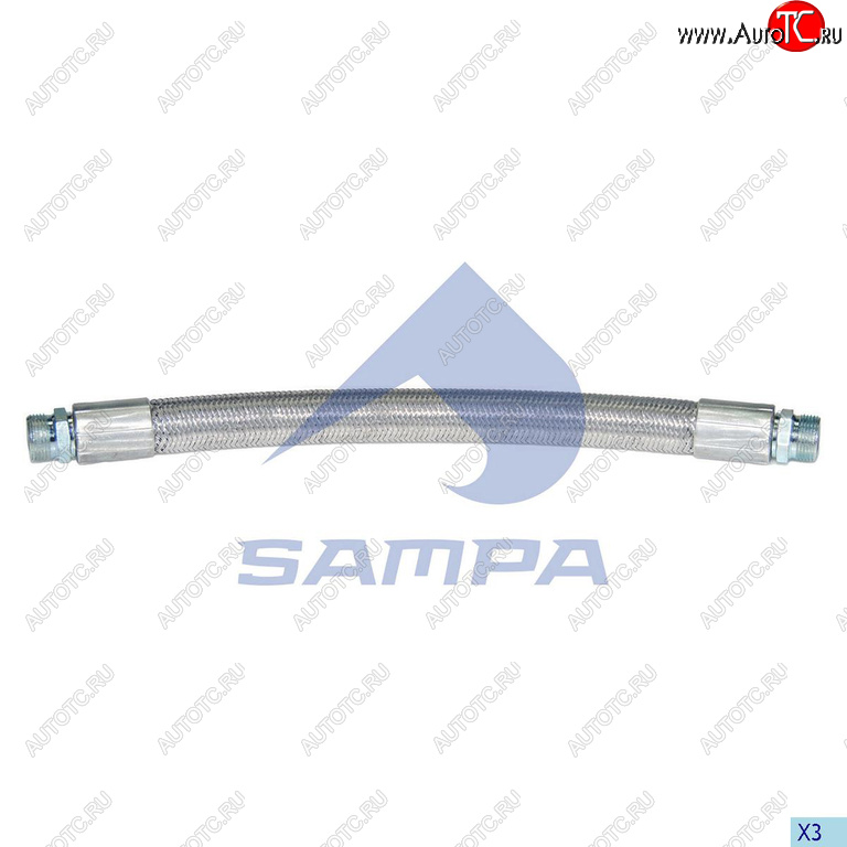 2 899 р. Шланг MAN компрессора L=420мм SAMPA SAMPA 021.091  с доставкой в г. Пермь