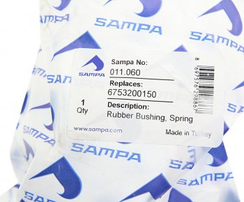 669 р. Сайлентблок MERCEDES 1114-1320 рессоры задней (36х75х96мм) SAMPA SAMPA 011.060  с доставкой в г. Пермь. Увеличить фотографию 2