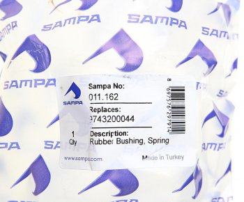 759 р. Сайлентблок MERCEDES рессоры (22.5x96) SAMPA SAMPA 011.162  с доставкой в г. Пермь. Увеличить фотографию 2