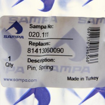 379 р. Палец MAN рессоры (25x130) SAMPA SAMPA 020.111  с доставкой в г. Пермь. Увеличить фотографию 2