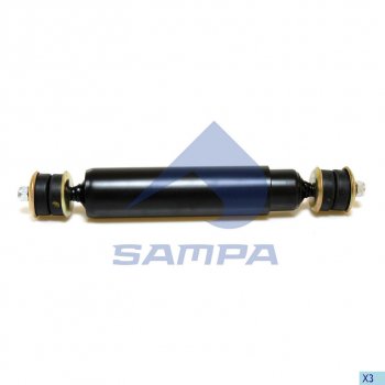 3 689 р. Амортизатор MAN L2000 передний (357617 12x71 12x69 II) SAMPA SAMPA 020.289-01  с доставкой в г. Пермь. Увеличить фотографию 1