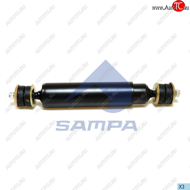 3 689 р. Амортизатор MAN L2000 передний (357617 12x71 12x69 II) SAMPA SAMPA 020.289-01  с доставкой в г. Пермь