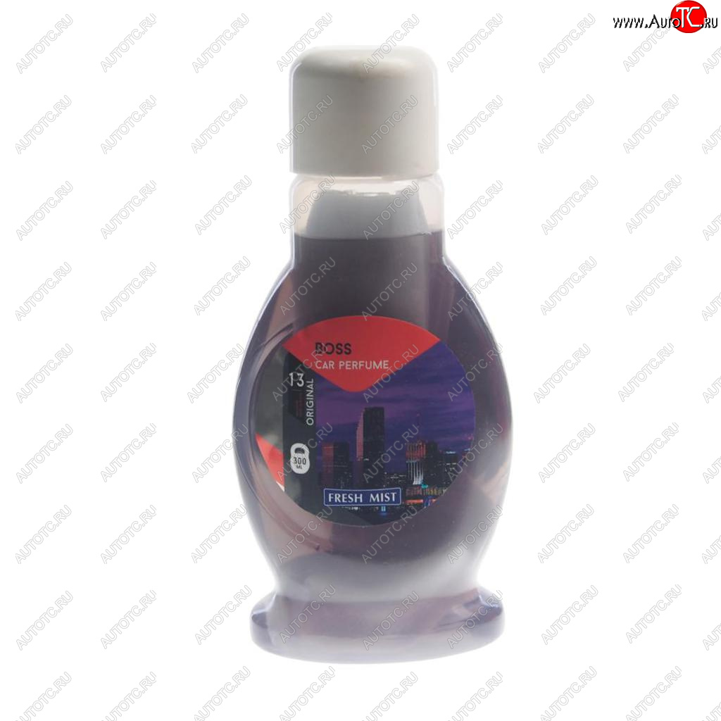 319 р. Ароматизатор в карман двери жидкостный (boss) 300мл фитиль FRESH MIST FRESH MIST 55560  с доставкой в г. Пермь