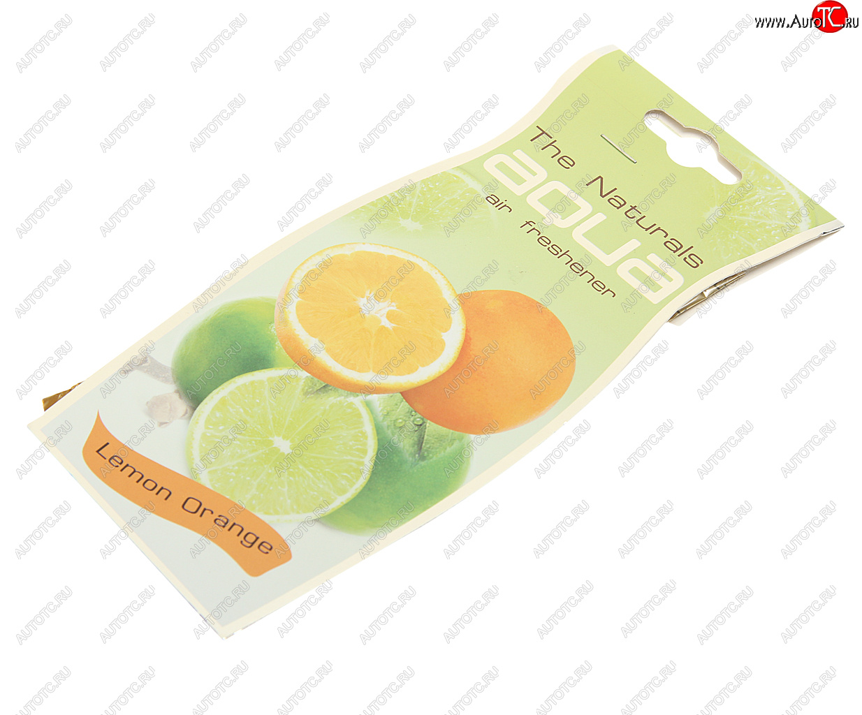136 р. Ароматизатор подвесной пластина (lemon orange) Natural Flavor Drop AQUA AQUA 44056  с доставкой в г. Пермь