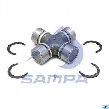 13 399 р. Крестовина MERCEDES вала карданного SAMPA SAMPA 201.019  с доставкой в г. Пермь. Увеличить фотографию 1
