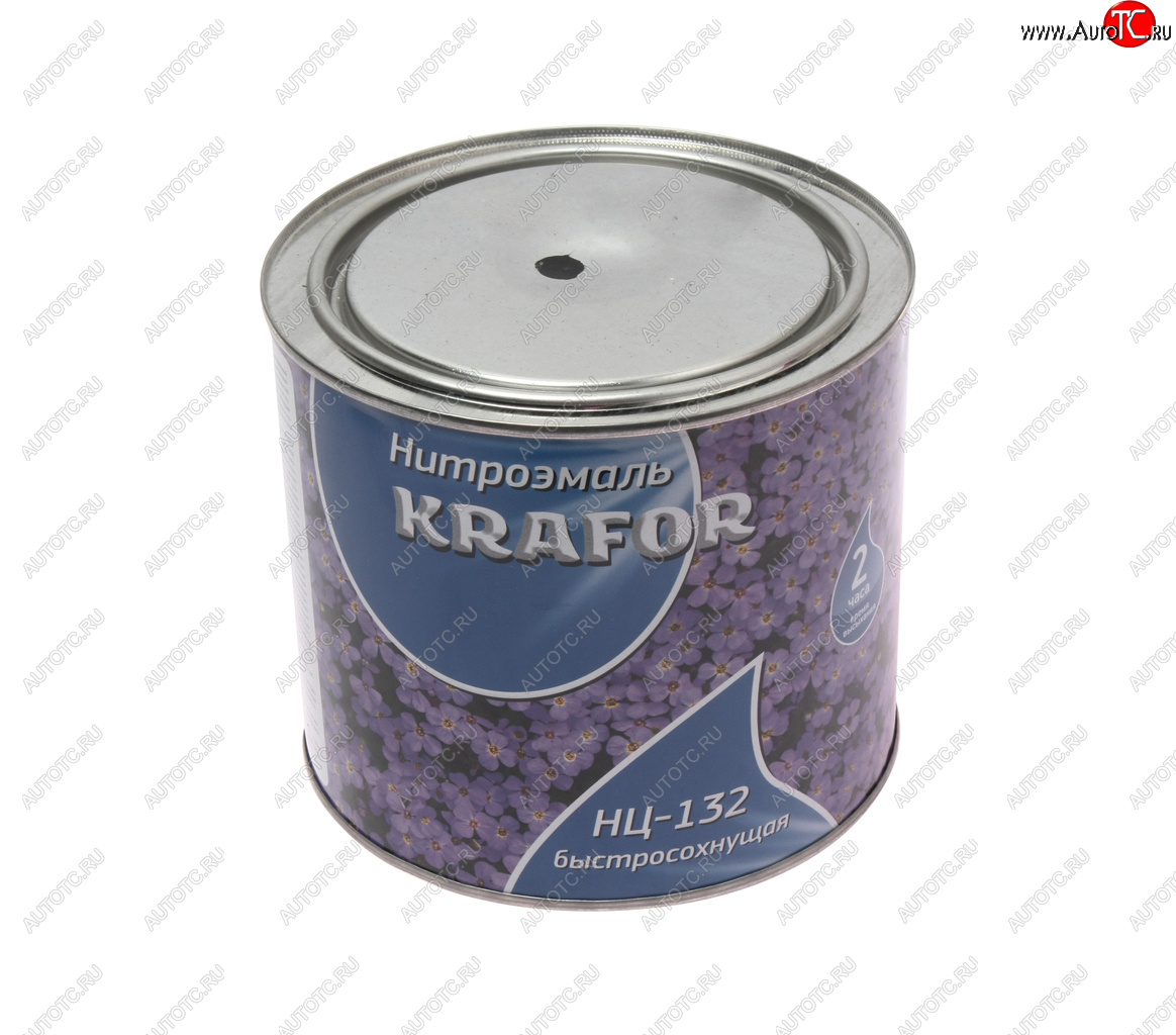 969 р. Краска черная 1.7кг НЦ-132 KRAFOR KRAFOR 495  с доставкой в г. Пермь