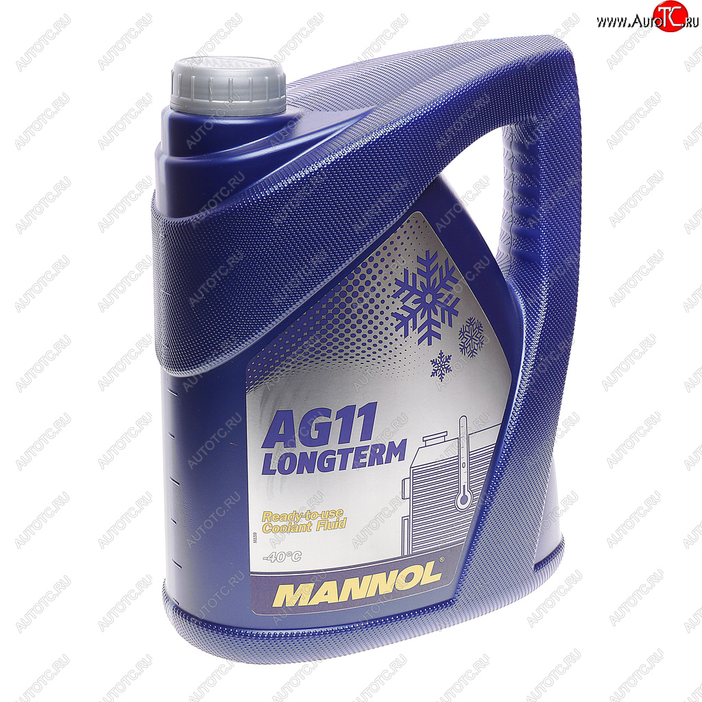 1 369 р. Антифриз синий -40C 5л AG11 Longterm IAT 4011 MANNOL MANNOL 2037  с доставкой в г. Пермь