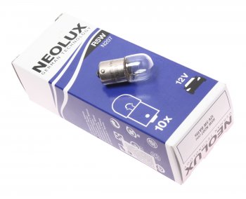 50 р. Лампа 12V R5W BA15s 50лм Standard NEOLUX NEOLUX n207  с доставкой в г. Пермь. Увеличить фотографию 1
