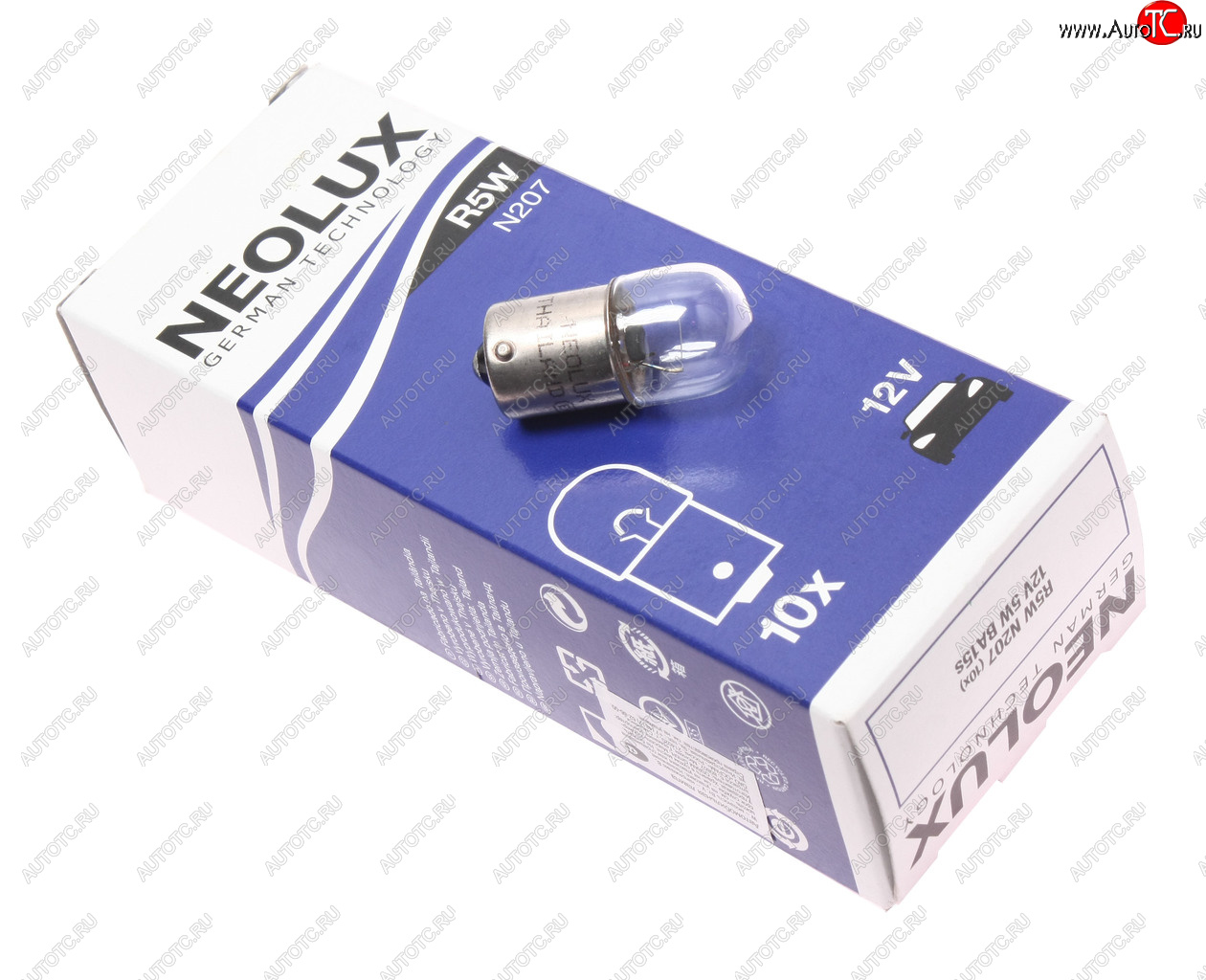 50 р. Лампа 12V R5W BA15s 50лм Standard NEOLUX NEOLUX n207  с доставкой в г. Пермь