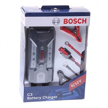 8 999 р. Устройство зарядное 6-12V 3.8A 120Ач 220V (автомат 4 варианта режима зарядки) C3 BOSCH BOSCH 018999903m  с доставкой в г. Пермь. Увеличить фотографию 1