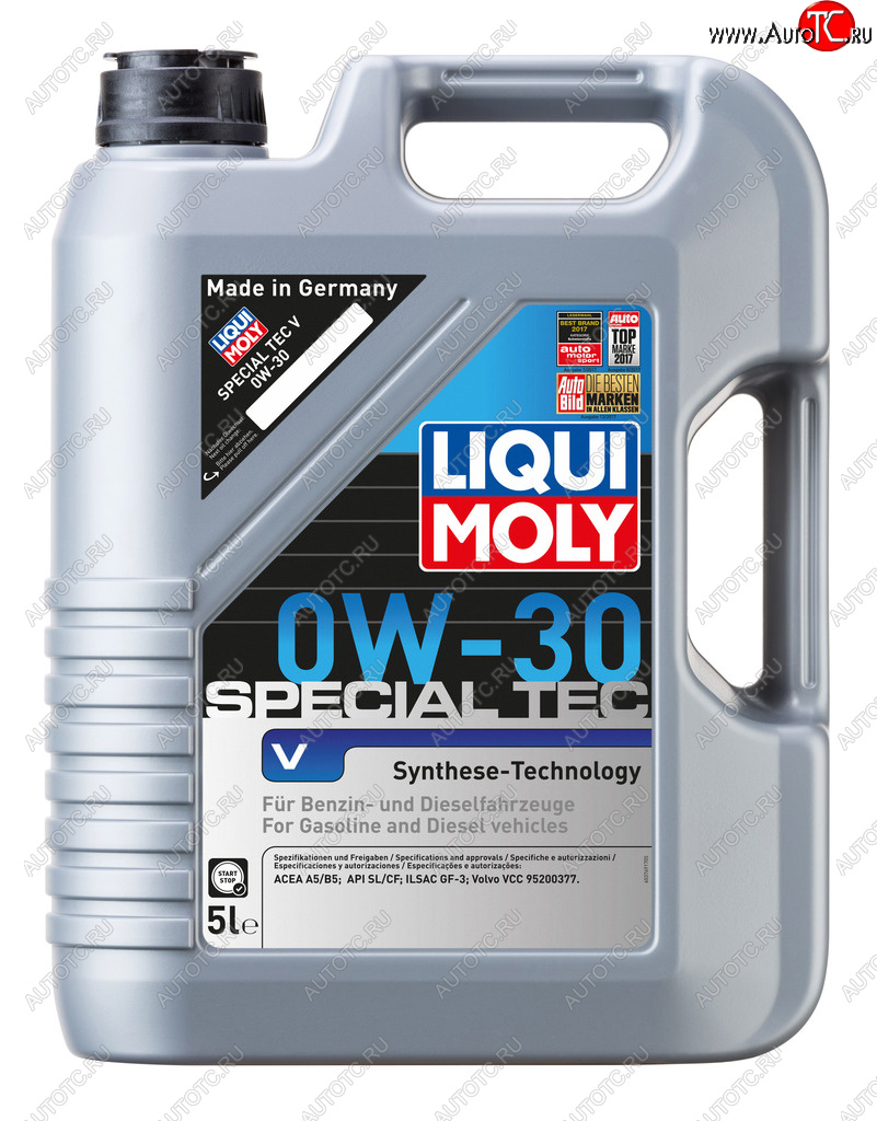 7 799 р. Масло моторное SPECIAL TEC VOLVO 0W30 синт.5л LIQUI MOLY LIQUI MOLY 2853  с доставкой в г. Пермь
