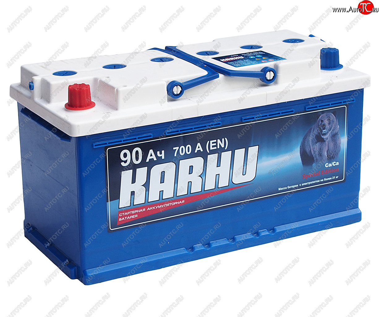 9 999 р. Аккумулятор KARHU 90Ач KARHU 6ст90(1)  с доставкой в г. Пермь
