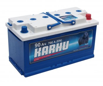 9 999 р. Аккумулятор KARHU 90Ач обратная полярность KARHU 6ст90(0)  с доставкой в г. Пермь. Увеличить фотографию 1