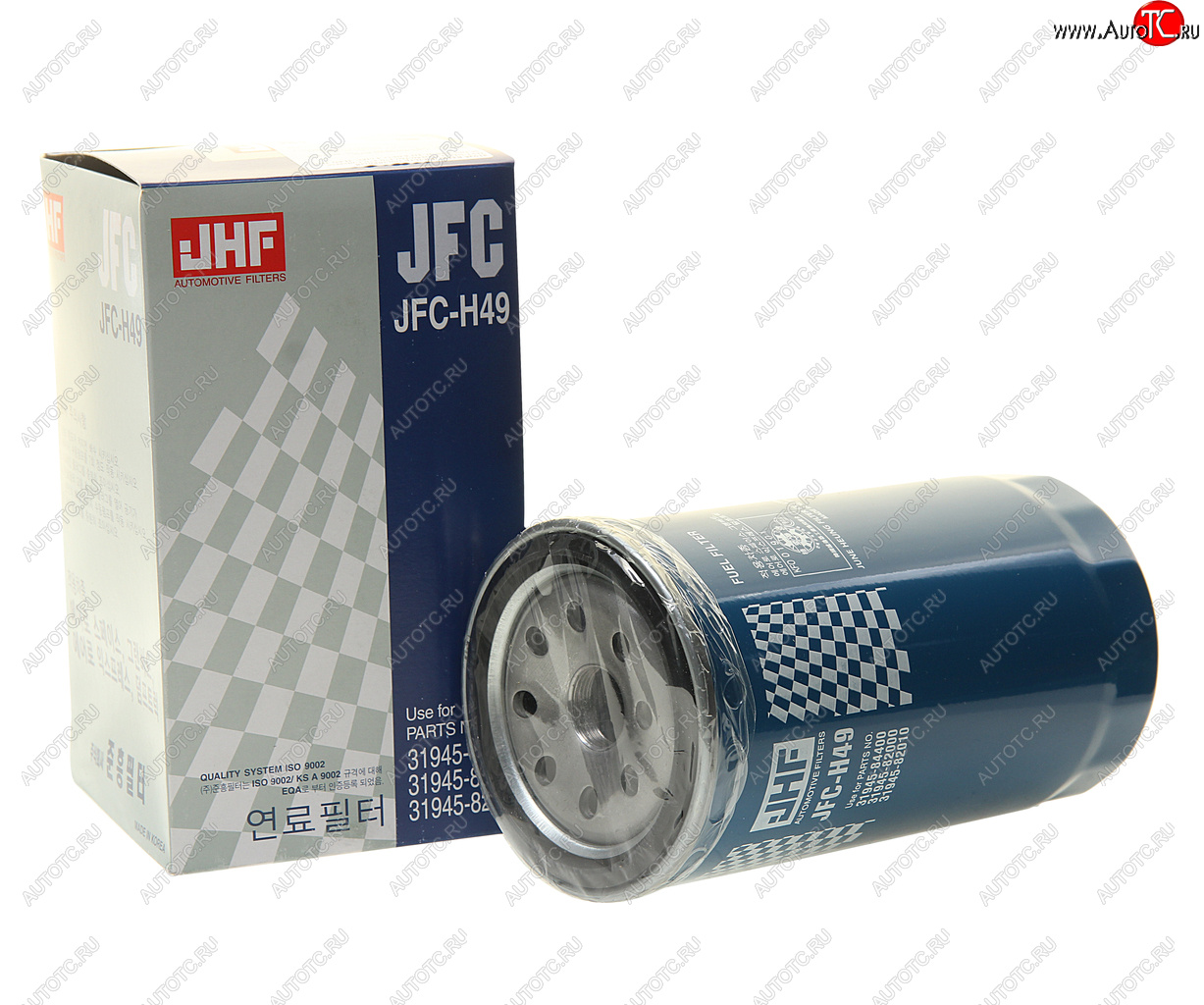 1 899 р. Фильтр топливный HYUNDAI HD250,260,270,370,Universe дв.D6CB38413H ЕВРО-3 (JFC-H49) JHF JHF 31945-84400  с доставкой в г. Пермь