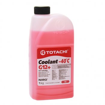 277 р. Антифриз красный -40C 1кг G12+ NIRO Coolant TOTACHI TOTACHI 43101  с доставкой в г. Пермь. Увеличить фотографию 1