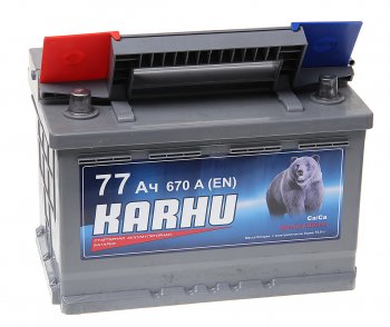 8 949 р. Аккумулятор KARHU 77Ач KARHU 6ст77(1)  с доставкой в г. Пермь. Увеличить фотографию 2