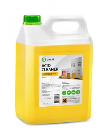 1 699 р. Средство моющее 5.9кг Acid Cleaner GRASS GRASS 160101  с доставкой в г. Пермь. Увеличить фотографию 1