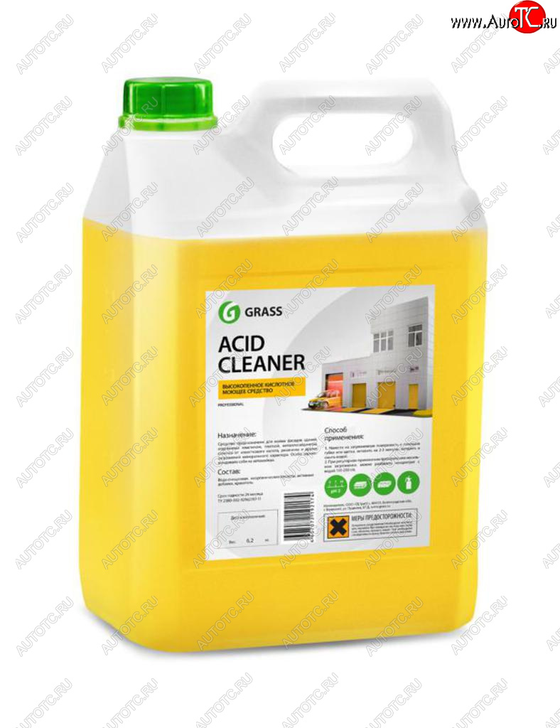 1 699 р. Средство моющее 5.9кг Acid Cleaner GRASS GRASS 160101  с доставкой в г. Пермь