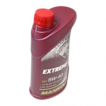 899 р. Масло моторное EXTREME 5W40 SNA3B4CH-4 синт.1л 7915 MANNOL MANNOL 1020  с доставкой в г. Пермь. Увеличить фотографию 1