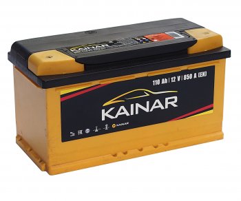 12 949 р. Аккумулятор KAINAR 110Ач KAINAR 6ст110(1)  с доставкой в г. Пермь. Увеличить фотографию 6