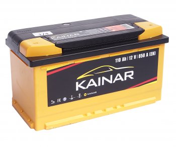 12 949 р. Аккумулятор KAINAR 110Ач обратная полярность KAINAR 6ст110(0)  с доставкой в г. Пермь. Увеличить фотографию 2