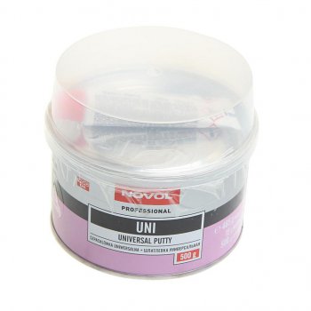 629 р. Шпатлевка UNI 0.5кг NOVOL NOVOL 1101  с доставкой в г. Пермь. Увеличить фотографию 1