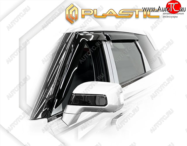 2 099 р. Ветровики дверей CA-Plastic JAECOO J7 (2023-2025) (Classic полупрозрачный)  с доставкой в г. Пермь