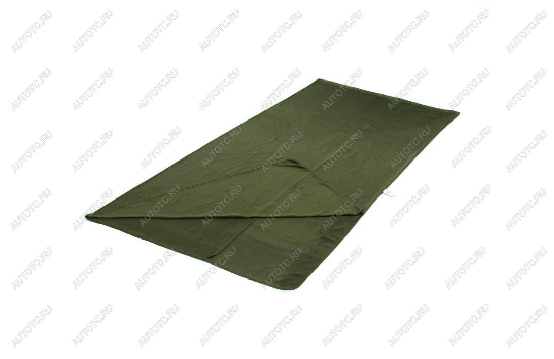 729 р. Вкладыш в спальный мешок СЛЕДОПЫТ FLEECE, 190х90 см, флис, цв. хаки  pf-sb-55  с доставкой в г. Пермь