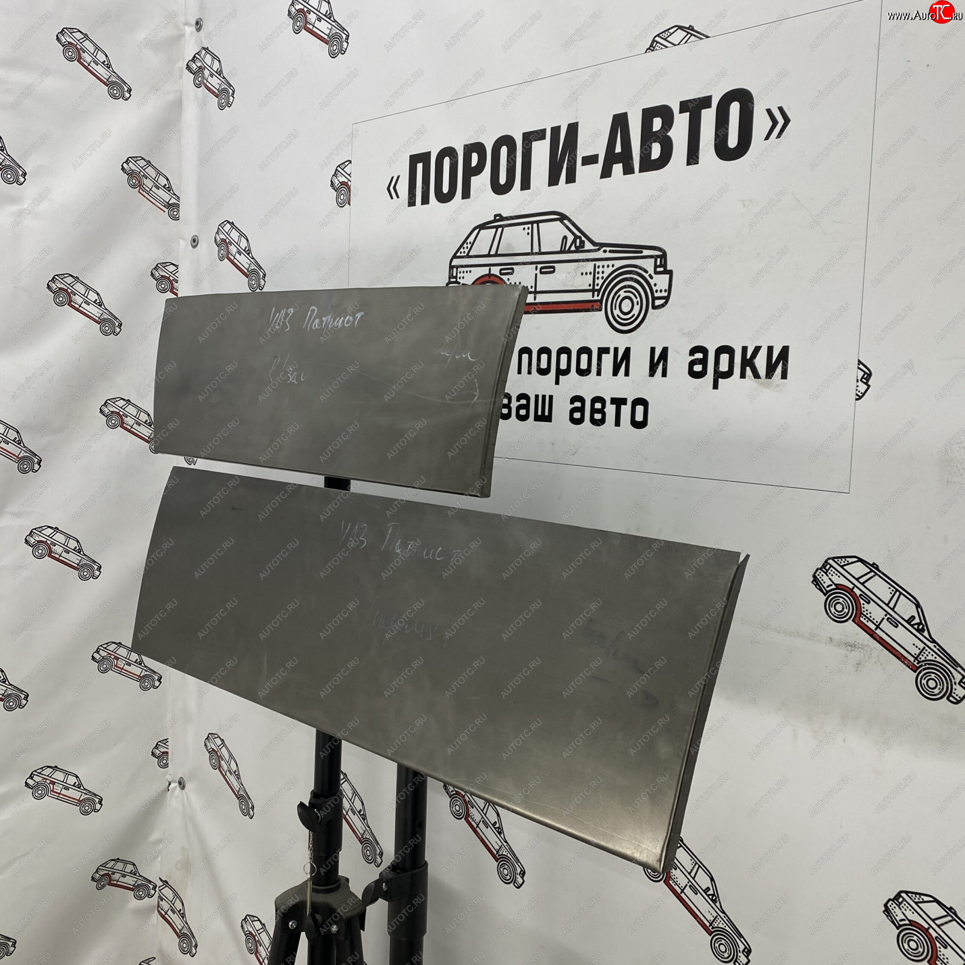 4 299 р. Ремонтная пенка задних дверей Пороги-Авто  Уаз Патриот Спорт (2012-2013) (холоднокатаная сталь 0,8мм)  с доставкой в г. Пермь