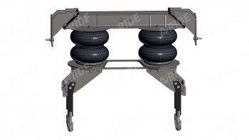 43 999 р. Пневмоподвеска Hyundai HD170, задняя ось Арайд 29050.02  с доставкой в г. Пермь. Увеличить фотографию 1