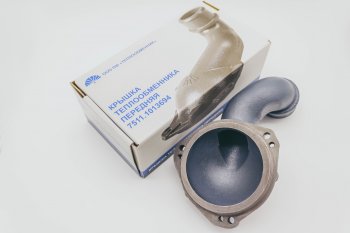 6 749 р. ТЕПЛООБМЕННИК Крышка передняя чугунная на 7601 и 7511 для двигателя ЯМЗ 7511-1013694 75.11-1013694 МАЗ 5516 (1994-2020)  с доставкой в г. Пермь. Увеличить фотографию 7