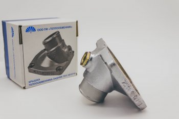 3 299 р. ТЕПЛООБМЕННИК Крышка задняя алюминиевая на 7511 для двигателя ЯМЗ 7511-1013710 АЛ 75.11-1013710 АЛ МАЗ 5516 (1994-2020)  с доставкой в г. Пермь. Увеличить фотографию 5