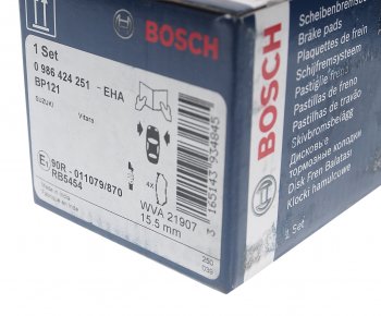 2 499 р. Колодки тормозные передние (4шт.) BOSCH Suzuki Vitara ET 5 дв. (1988-1999)  с доставкой в г. Пермь. Увеличить фотографию 2