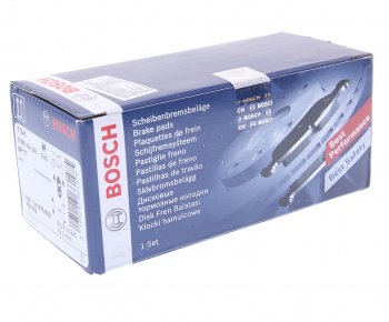1 999 р. Колодки тормозные передние (4шт.) BOSCH Opel Frontera B 3 дв. дорестайлинг (1998-2001)  с доставкой в г. Пермь. Увеличить фотографию 3