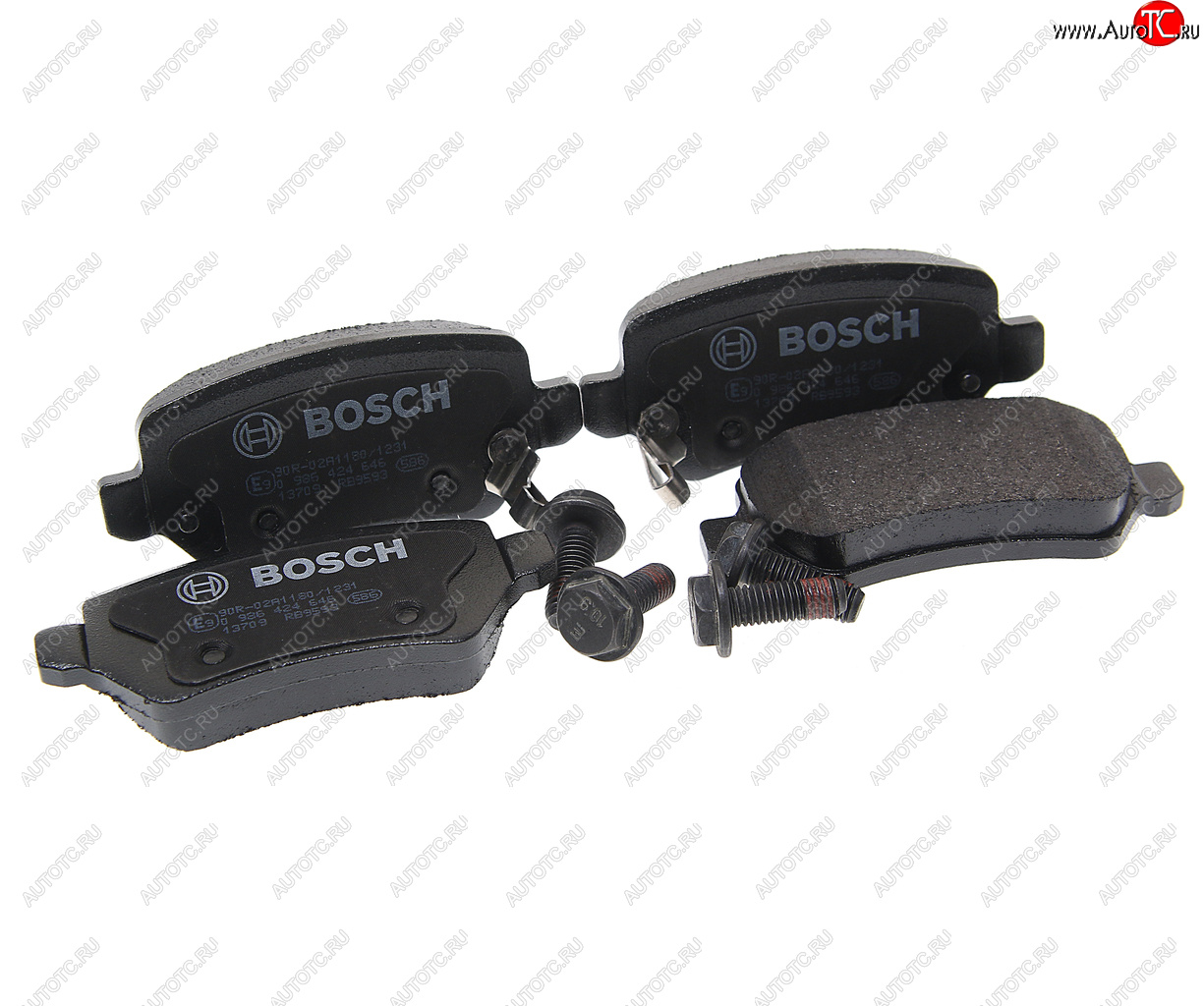 1 879 р. Колодки тормозные задние (4шт.) BOSCH Opel Astra H универсал (2004-2007)  с доставкой в г. Пермь