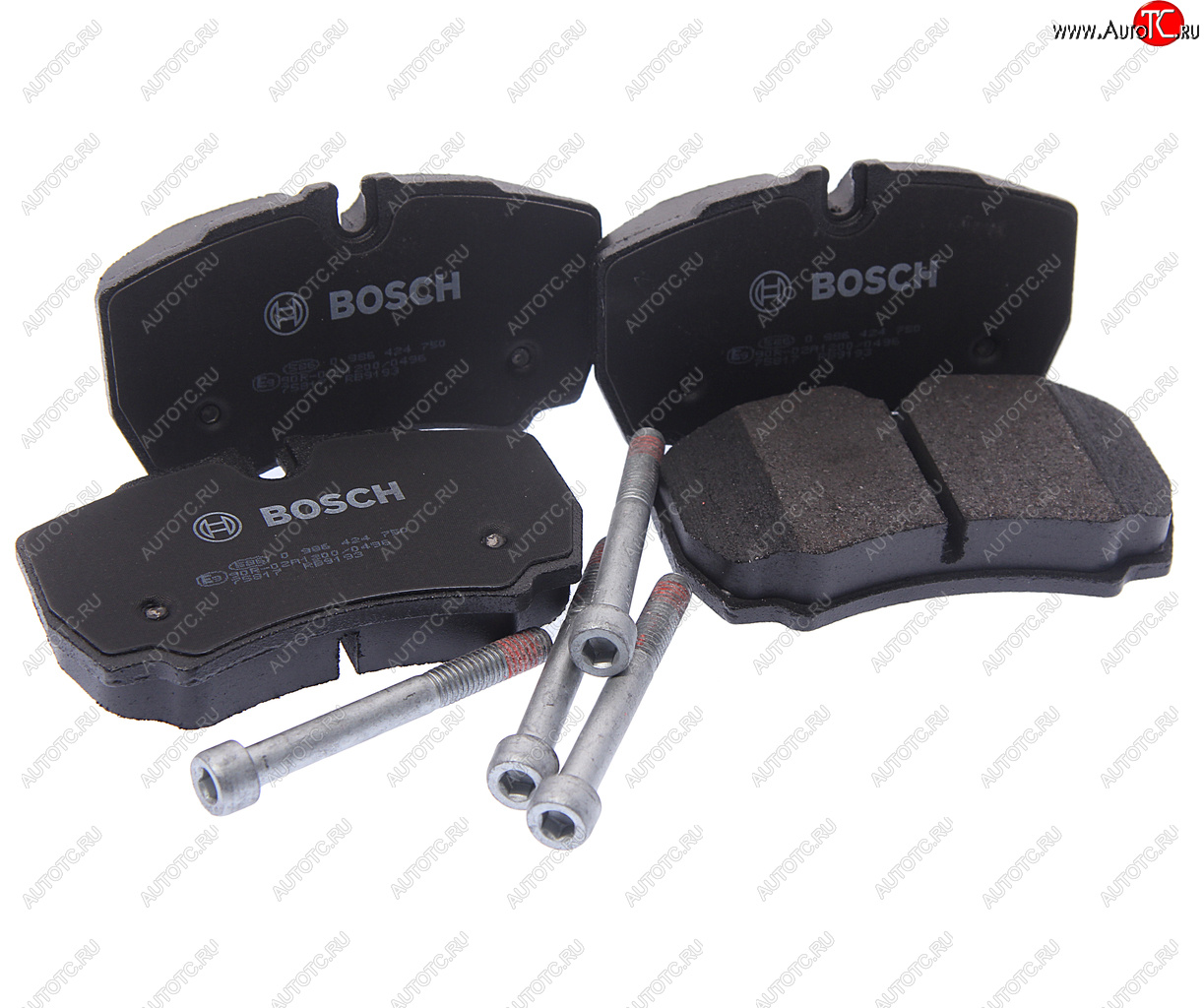 2 169 р. Колодки тормозные задние (4шт.) BOSCH Ford Transit цельнометаллический фургон (2006-2014)  с доставкой в г. Пермь