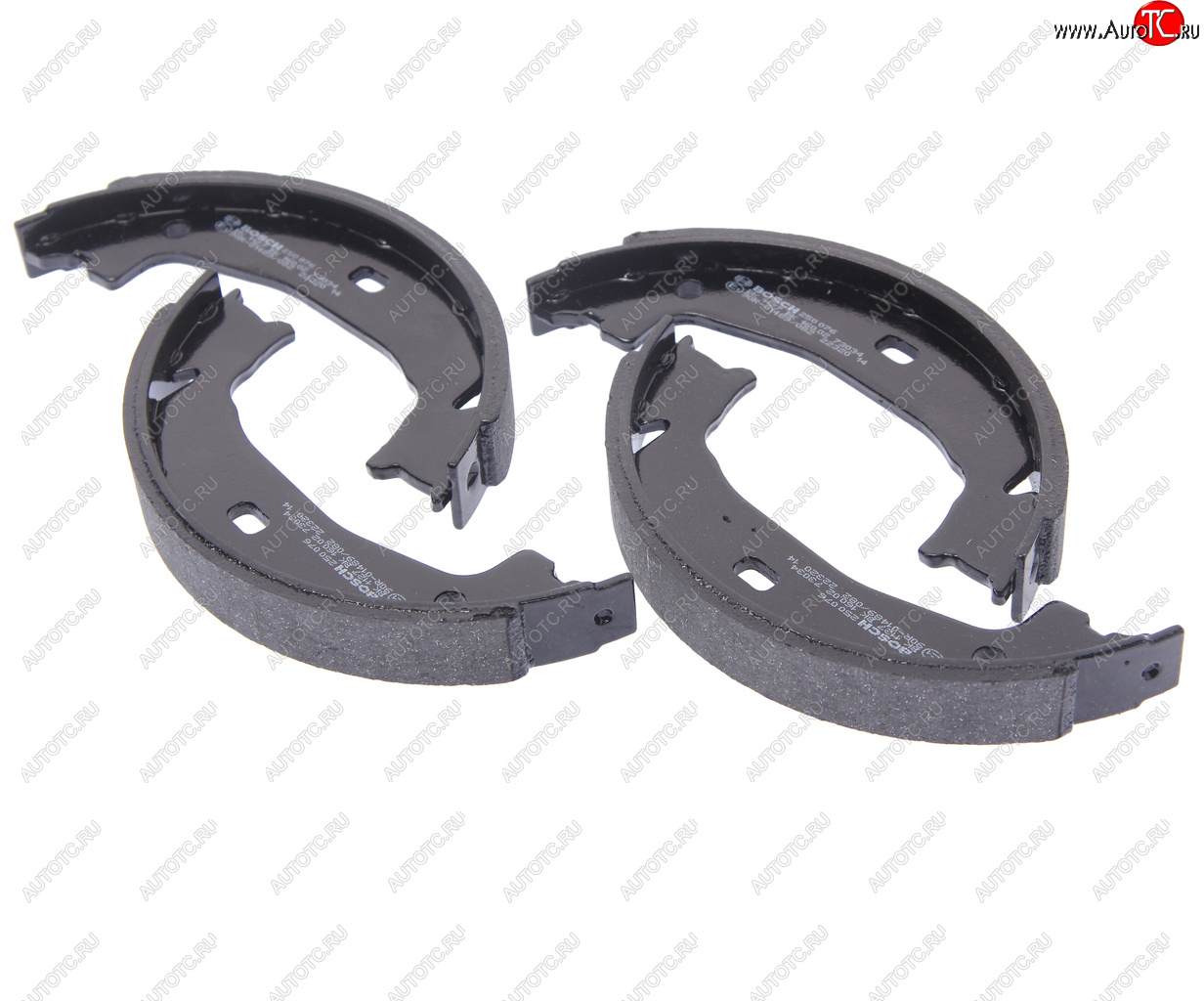 2 179 р. Колодки тормозные задние барабанные 4шт. BOSCH BMW 1 серия E81 хэтчбэк 3 дв. рестайлинг (2007-2012)  с доставкой в г. Пермь