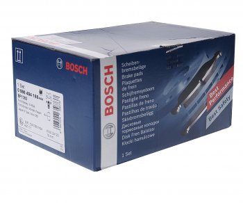 3 689 р. Колодки тормозные передние (4шт.) BOSCH Ford S-Max 1 рестайлинг (2010-2015)  с доставкой в г. Пермь. Увеличить фотографию 3