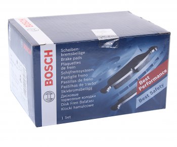 2 699 р. Колодки тормозные задние (4шт.) BOSCH Ford S-Max 1 рестайлинг (2010-2015)  с доставкой в г. Пермь. Увеличить фотографию 2