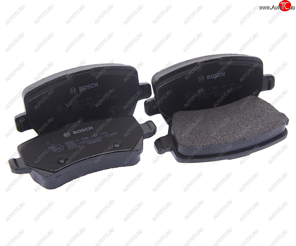 2 699 р. Колодки тормозные задние (4шт.) BOSCH Ford S-Max 1 рестайлинг (2010-2015)  с доставкой в г. Пермь