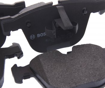 3 789 р. Колодки тормозные задние (4шт.) BOSCH BMW X6 E71 дорестайлинг (2008-2012)  с доставкой в г. Пермь. Увеличить фотографию 2