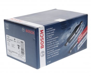 2 199 р. Колодки тормозные передние (4шт.) BOSCH CITROEN C4 picasso UD минивэн (2006-2014)  с доставкой в г. Пермь. Увеличить фотографию 2