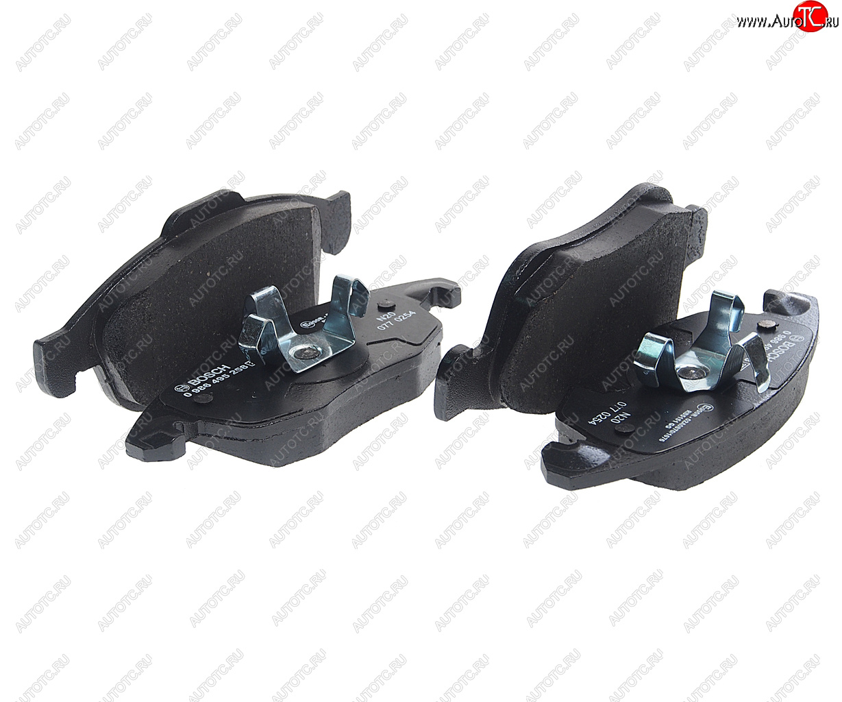 2 199 р. Колодки тормозные передние (4шт.) BOSCH CITROEN C4 picasso UD минивэн (2006-2014)  с доставкой в г. Пермь