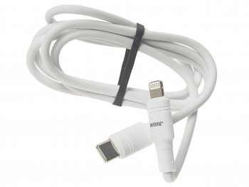679 р. Кабель iPhone (5-)-USB Type C 1м белый WIIIX WIIIX cb-713tc-u8(1.0)-2chp-w  с доставкой в г. Пермь. Увеличить фотографию 1