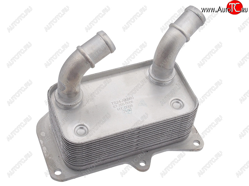 3 279 р. Радиатор масляный HYUNDAI PALISADE 19-SANTA FE 14-TUCSON 11-KIA CARNIVAL 14-20SORENTO 12-20SPOR SAT ST-205-0006  с доставкой в г. Пермь