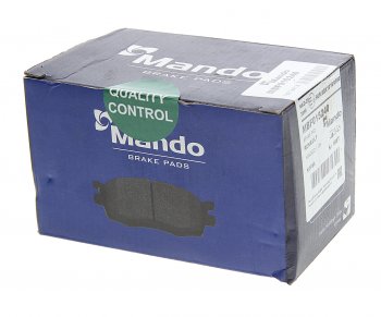 2 199 р. Колодки тормозные RENAULT Kangoo (1.5 DCI/1.6) (08-) передние (4шт.) MANDO MANDO mbf015240 MANDO mbf015240  с доставкой в г. Пермь. Увеличить фотографию 2