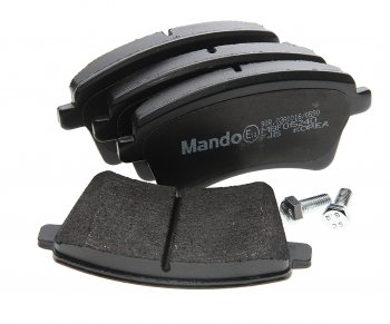 2 199 р. Колодки тормозные RENAULT Kangoo (1.5 DCI/1.6) (08-) передние (4шт.) MANDO MANDO mbf015240 MANDO mbf015240  с доставкой в г. Пермь. Увеличить фотографию 1